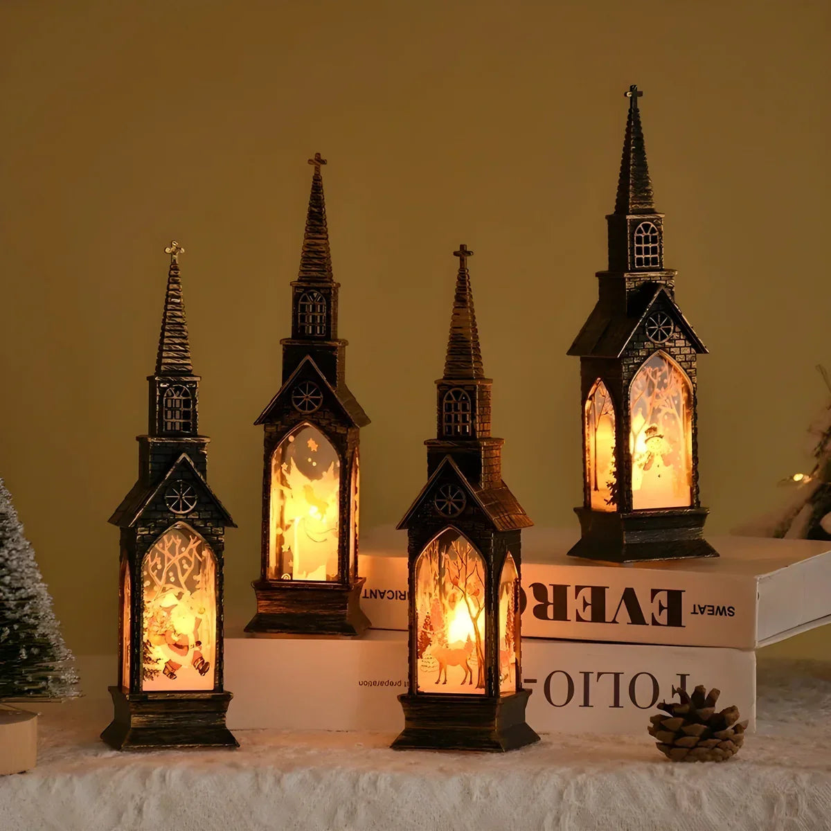 Yeouu | GlowJoy - Modern Christmas Decoration LED Lights