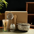 Yeouus | Traditional Matcha Tea Set – 6-Piece Authentic Japanese Matcha Kit – Premium Bamboo & Ceramic
