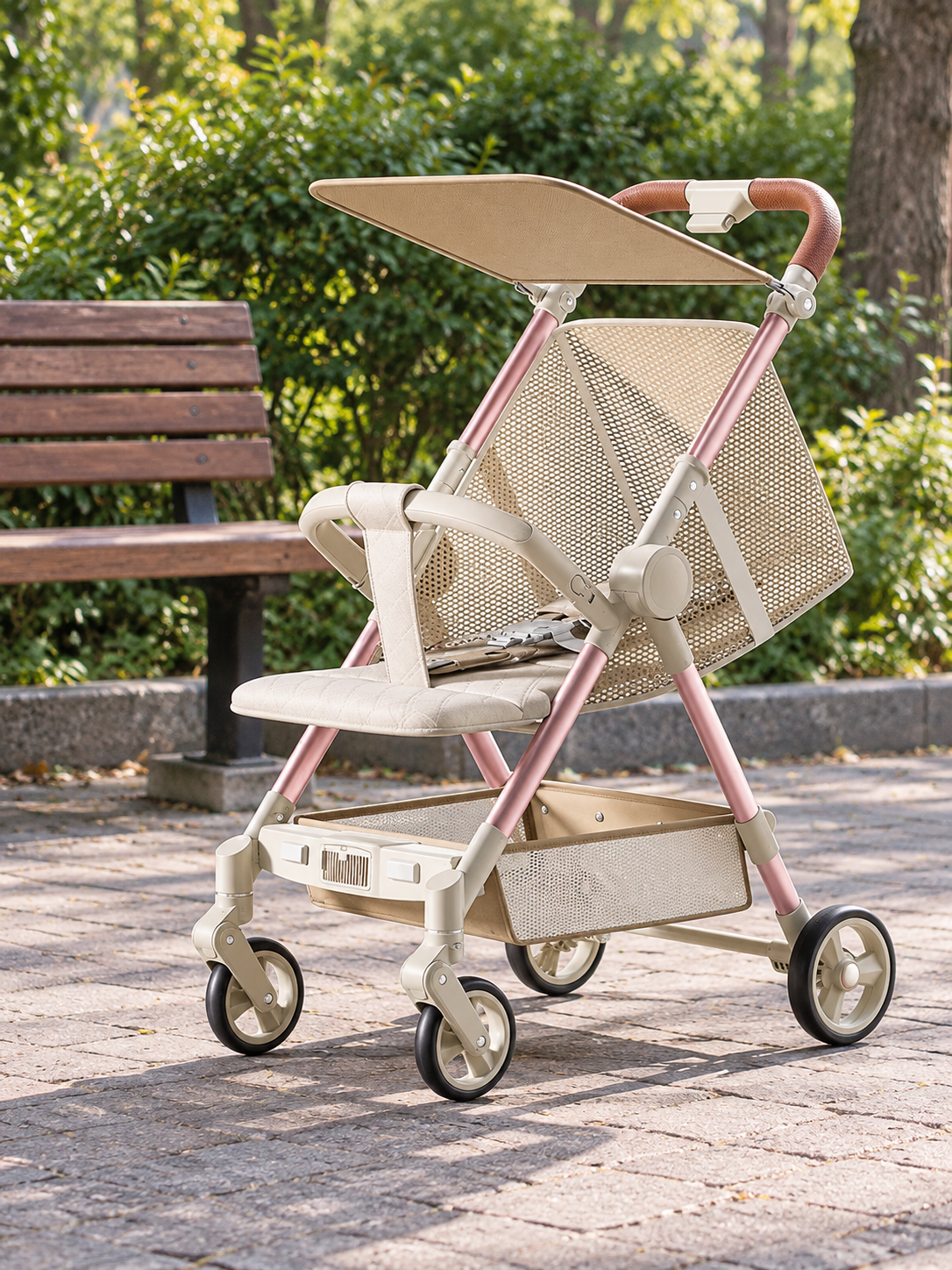Melody Ride Folding Baby Stroller with Music and Lights