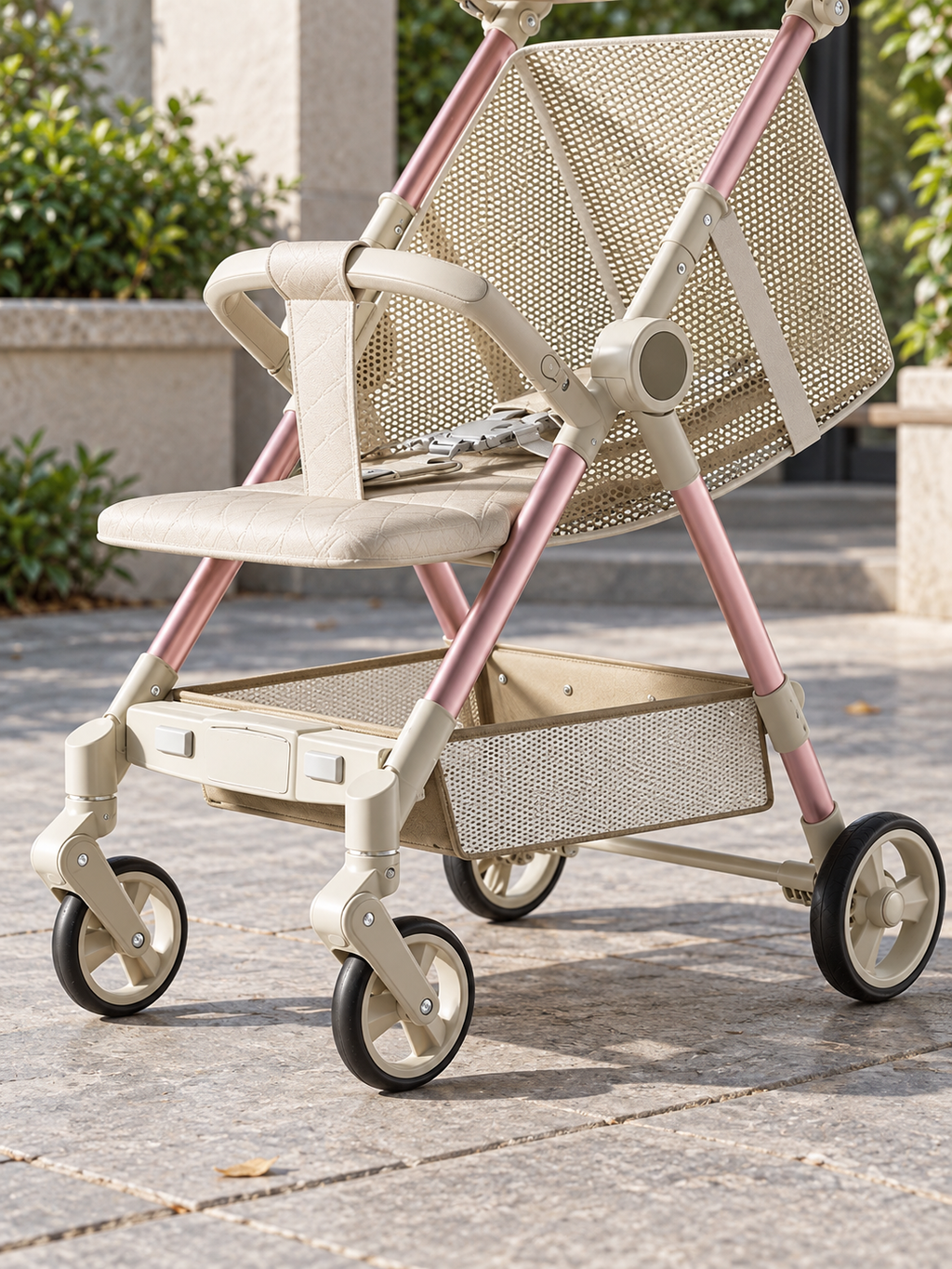 Melody Ride Folding Baby Stroller with Music and Lights