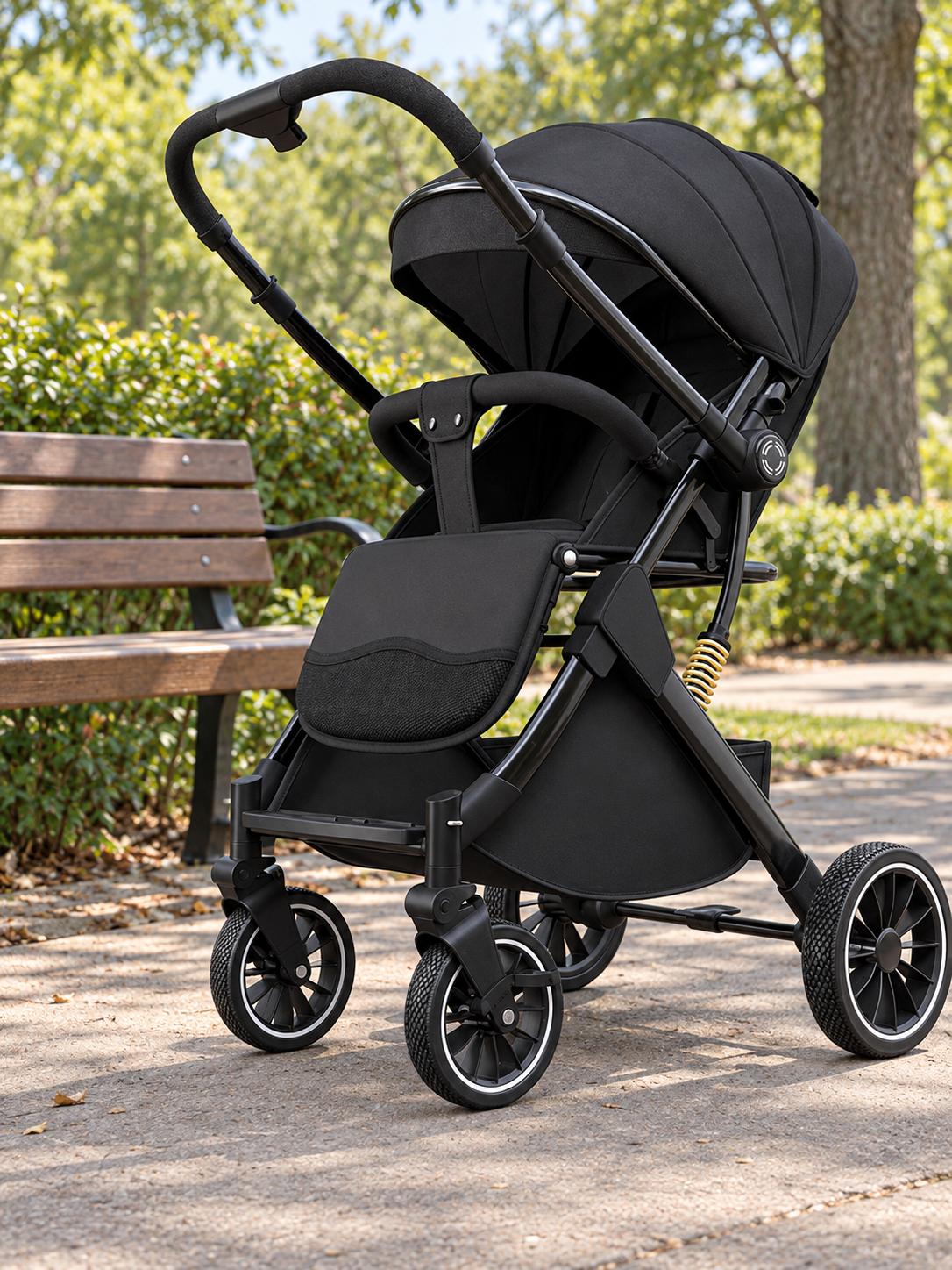 Park Ramble One-Hand Folding Reversible Baby Stroller