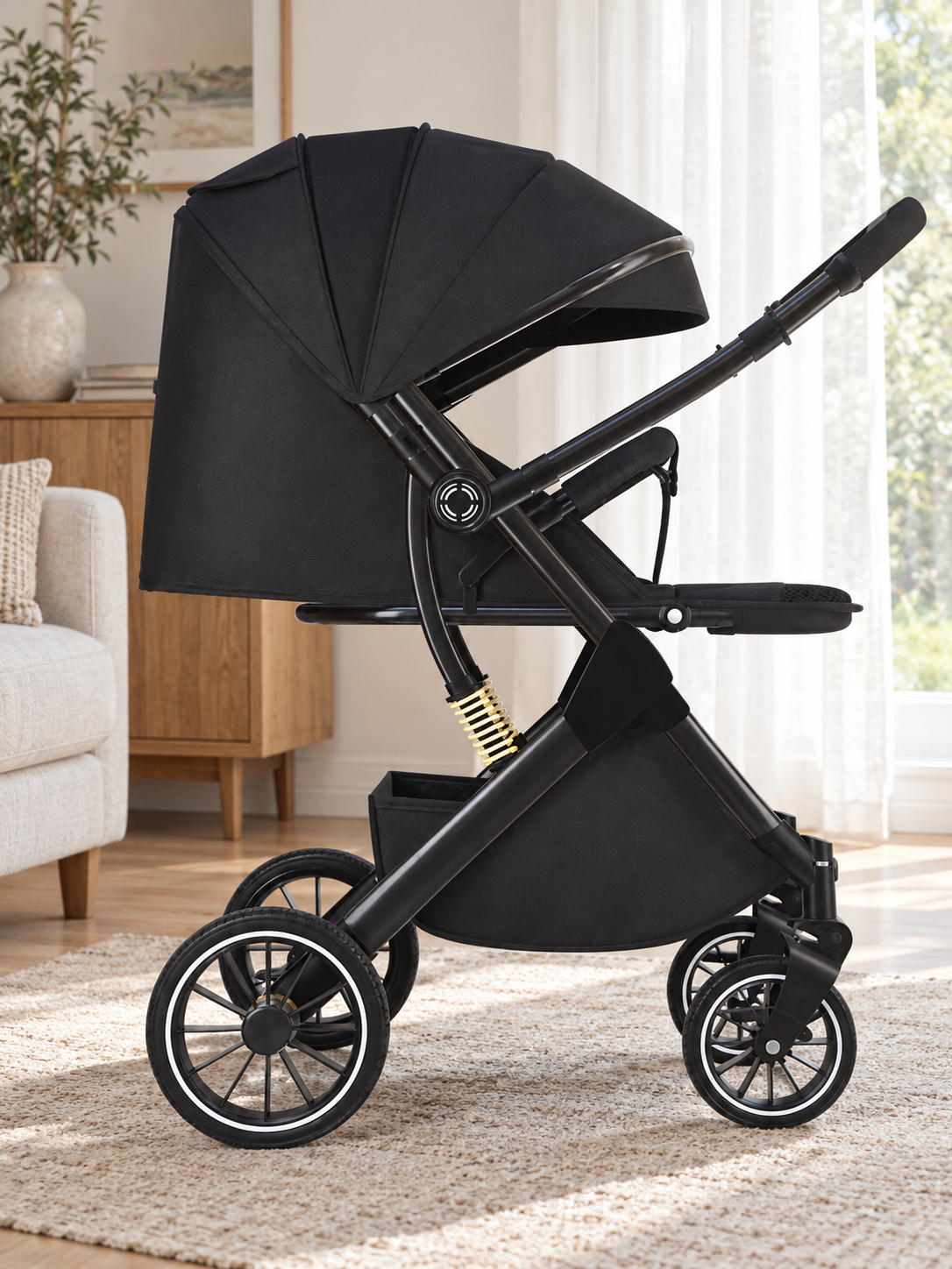 Park Ramble One-Hand Folding Reversible Baby Stroller