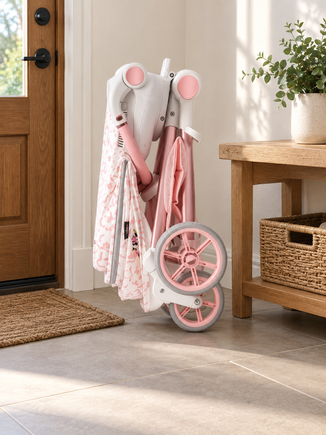 Pivot Path Rotating Seat Folding Baby Stroller
