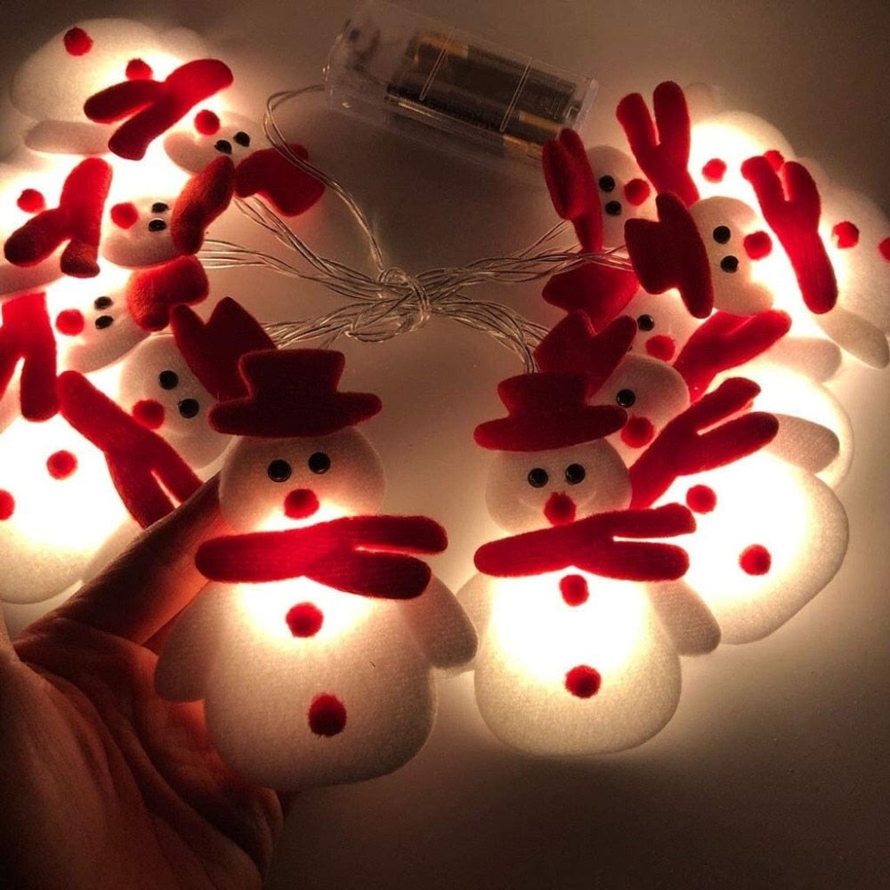 Yeouu | Christmas Snowman Tree LED String Lights