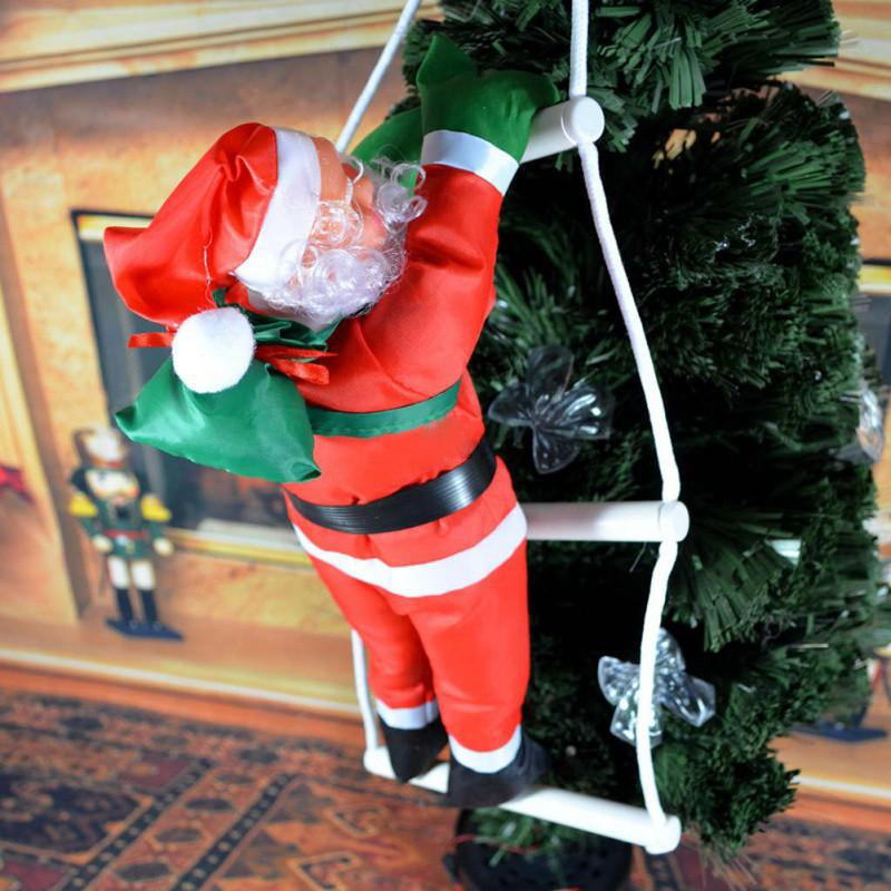 Yeouu | Christmas Santa Claus Doll Pendant Ladder