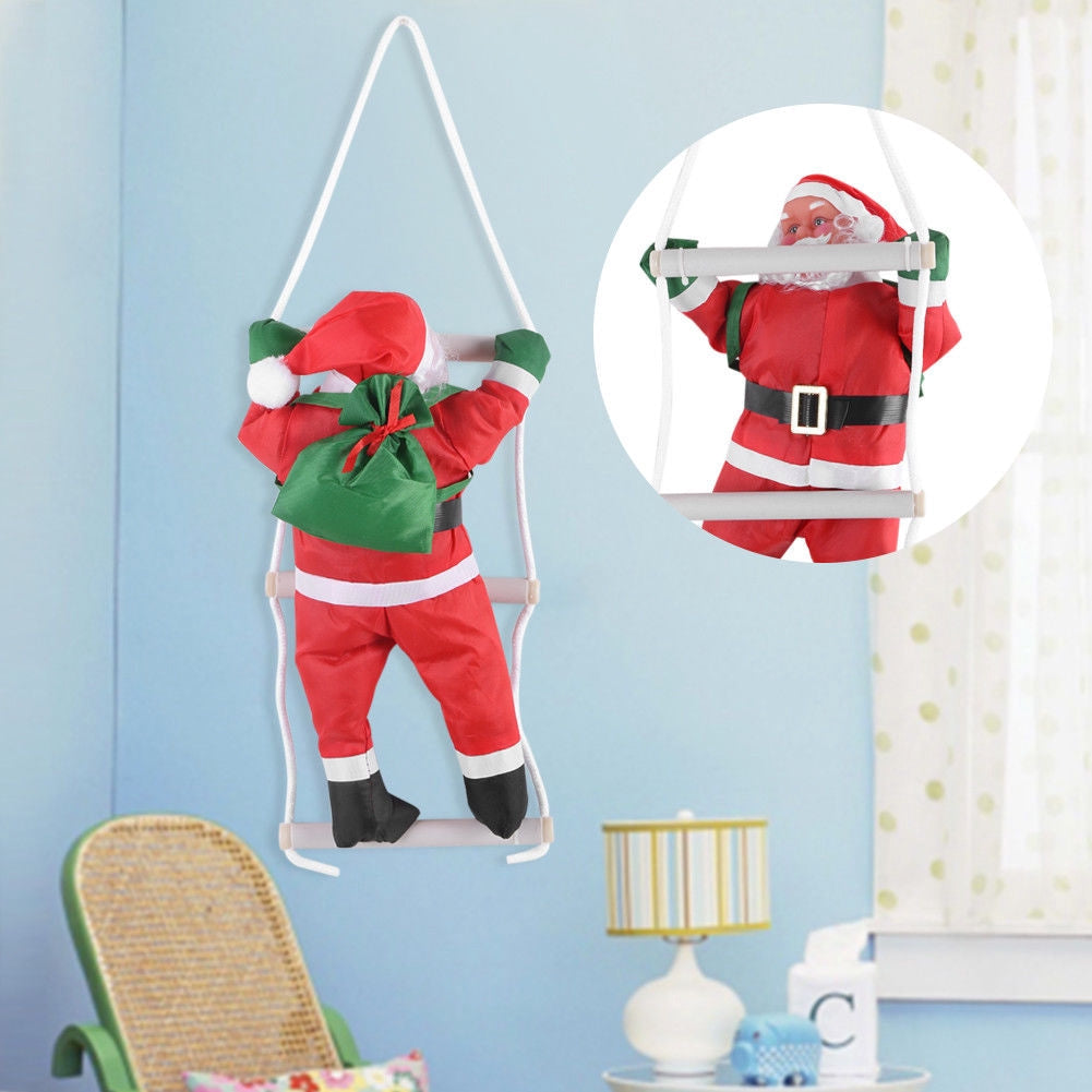 Yeouu | Christmas Santa Claus Doll Pendant Ladder