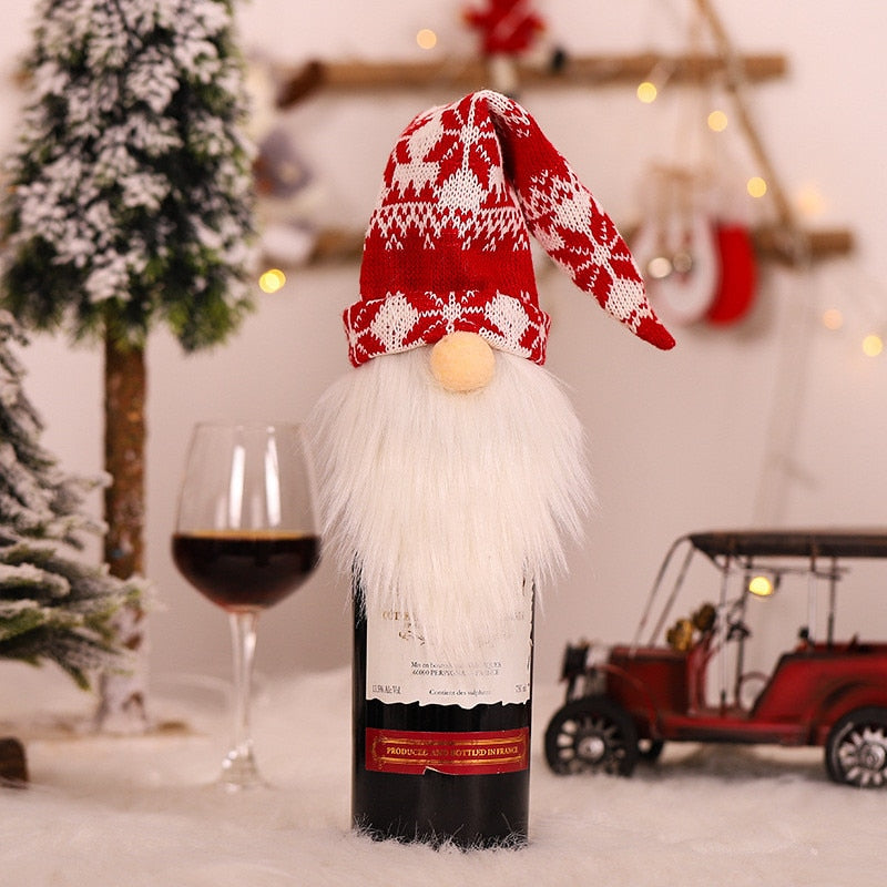 Yeouu | Christmas Santa Bottle Cover