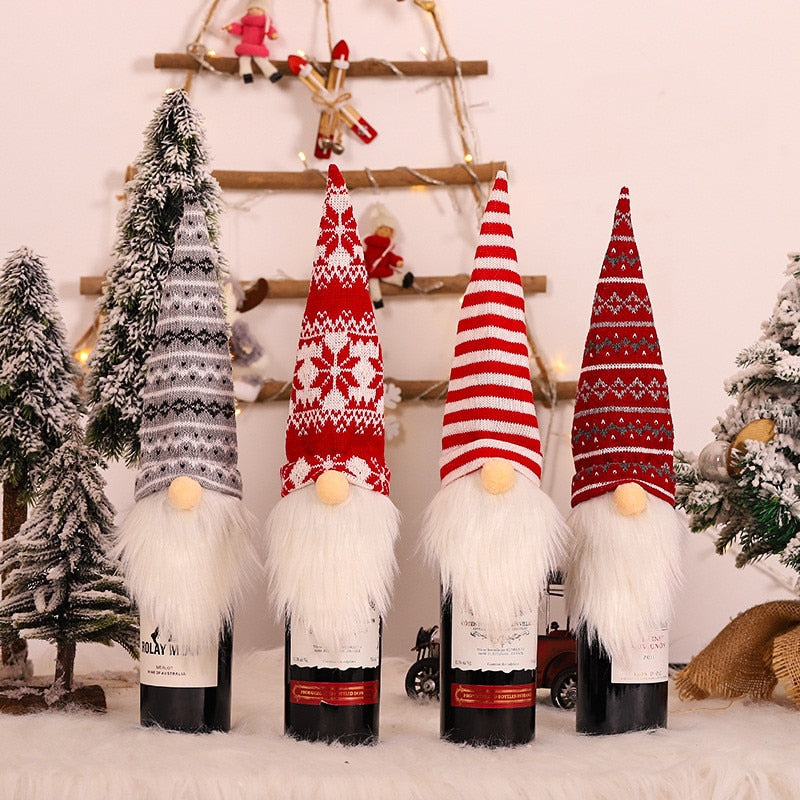 Yeouu | Christmas Santa Bottle Cover