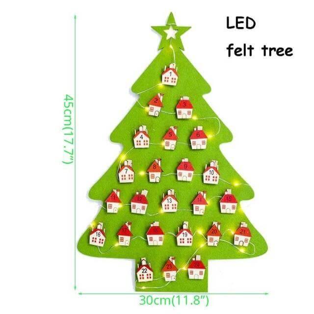Yeouu | 3D Christmas Tree Hanging Ornaments for Kids Xmas Gifts