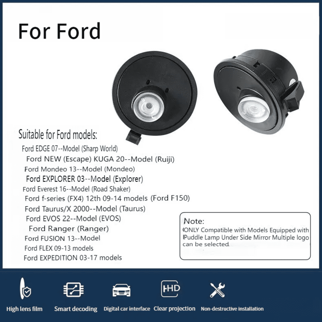 Angel Wings Puddle Lights Exclusive for Ford