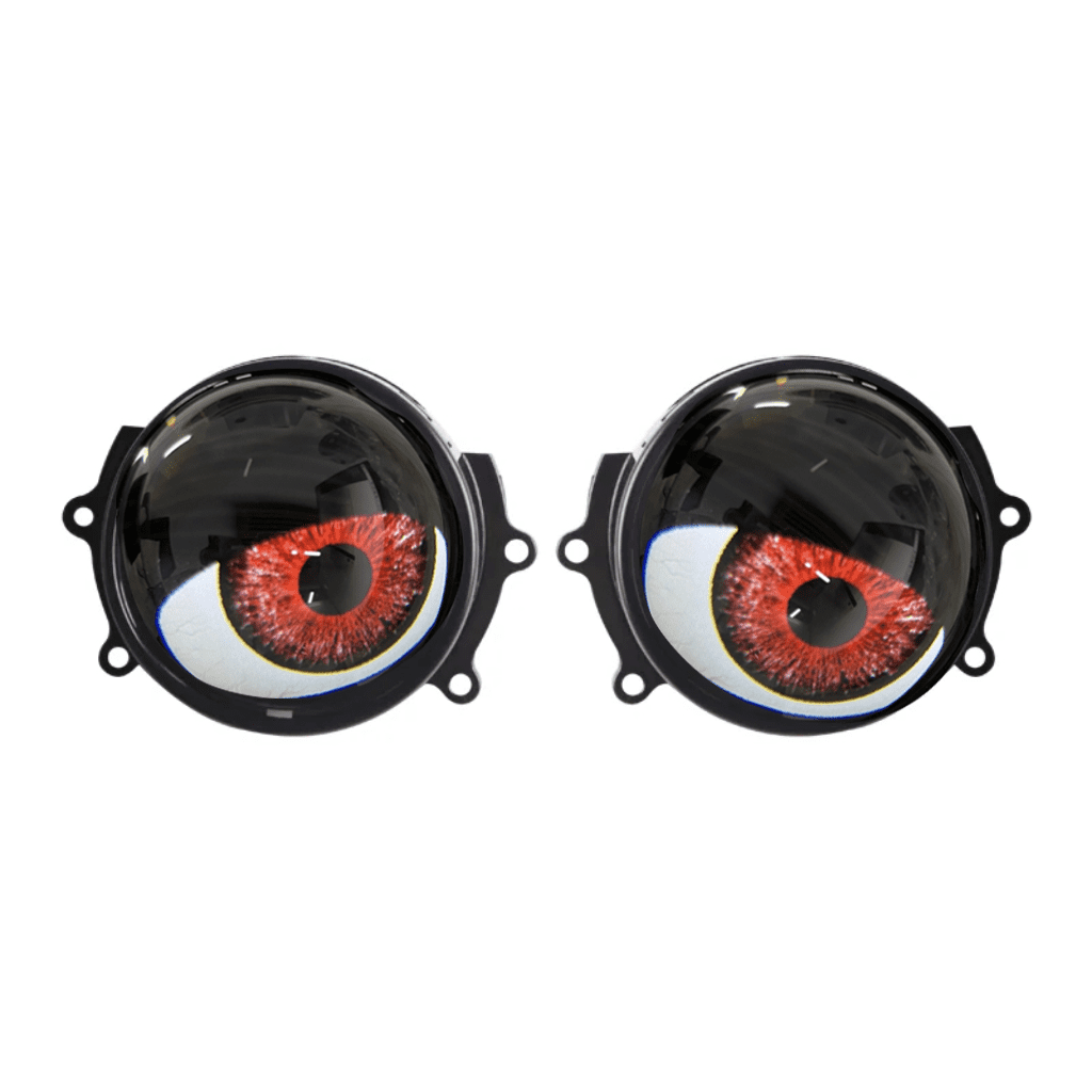 Synced Programmable Devil Eyes Lens