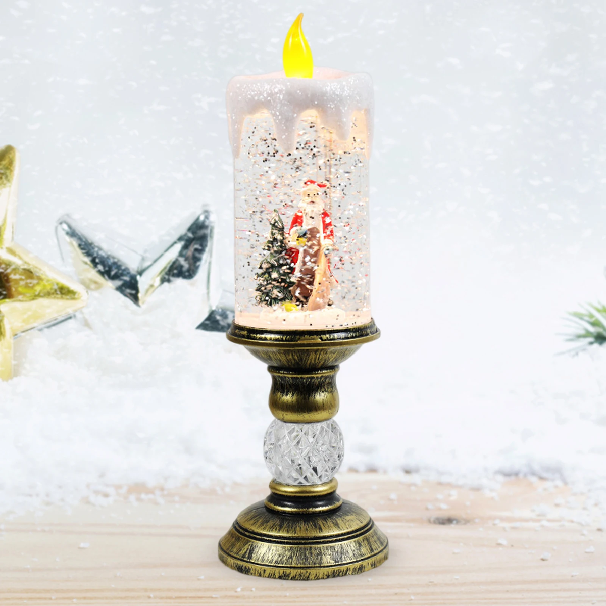 Yeouu | Crystal Echo Christmas Water Candle