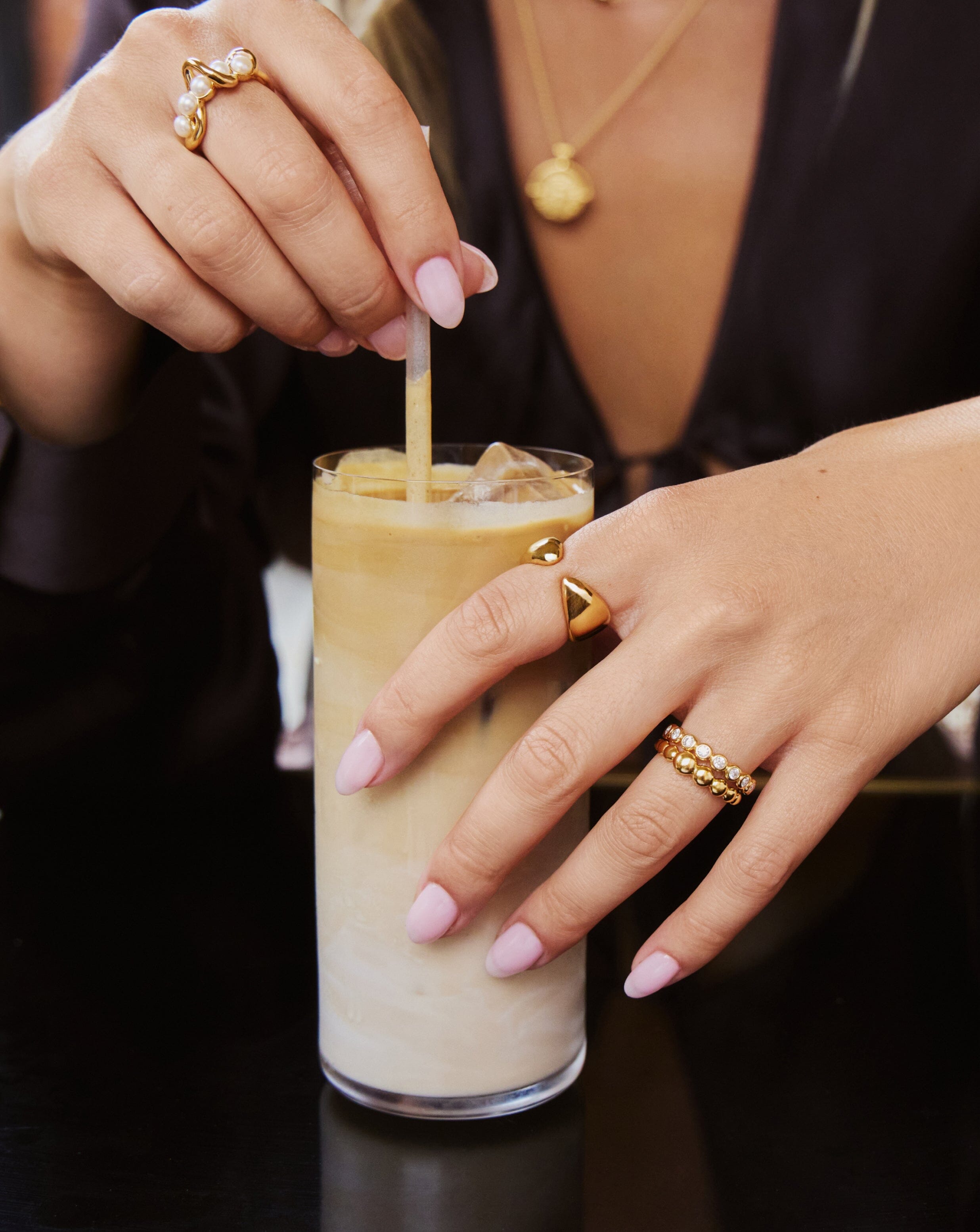 Contour Sculptural Open Stacking Ring | 18k Gold Vermeil