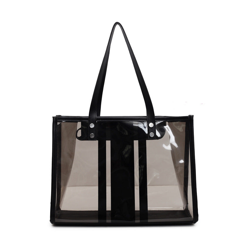 Stylish Clear Utility Tote 
Maetiva