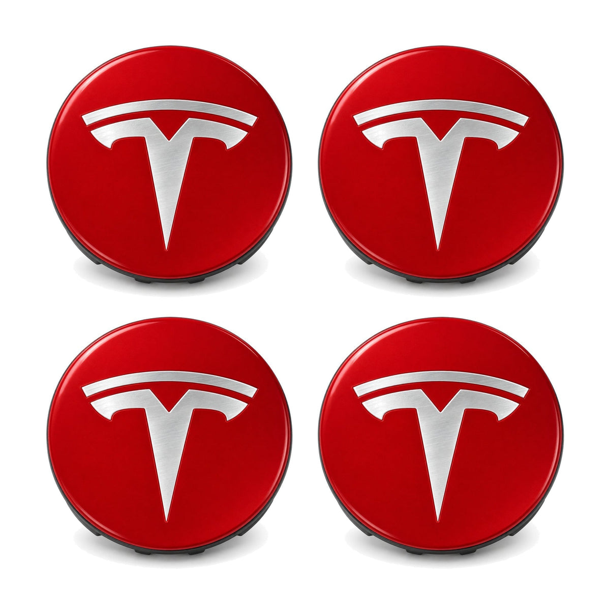 4 Pcs Hub Caps Covers Car for Tesla Model 3/Y/S/X (Diameter 56MM)