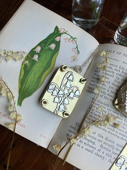 Miroken | Mini Flower Press | Compact Botanical Keepsake Maker | Portable Craft Tool
