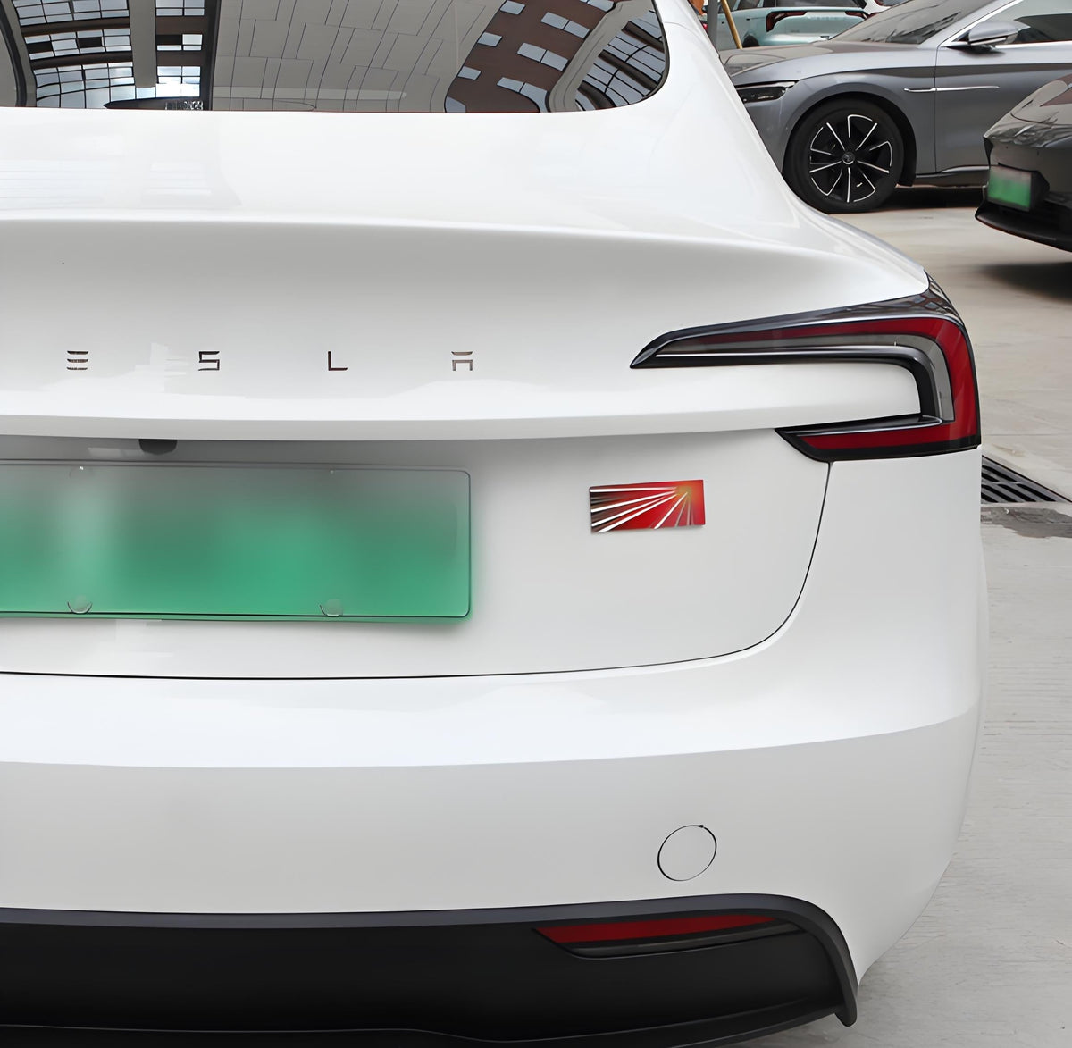 Tesla Model Y Juniper Launch Edition Emblem Badge