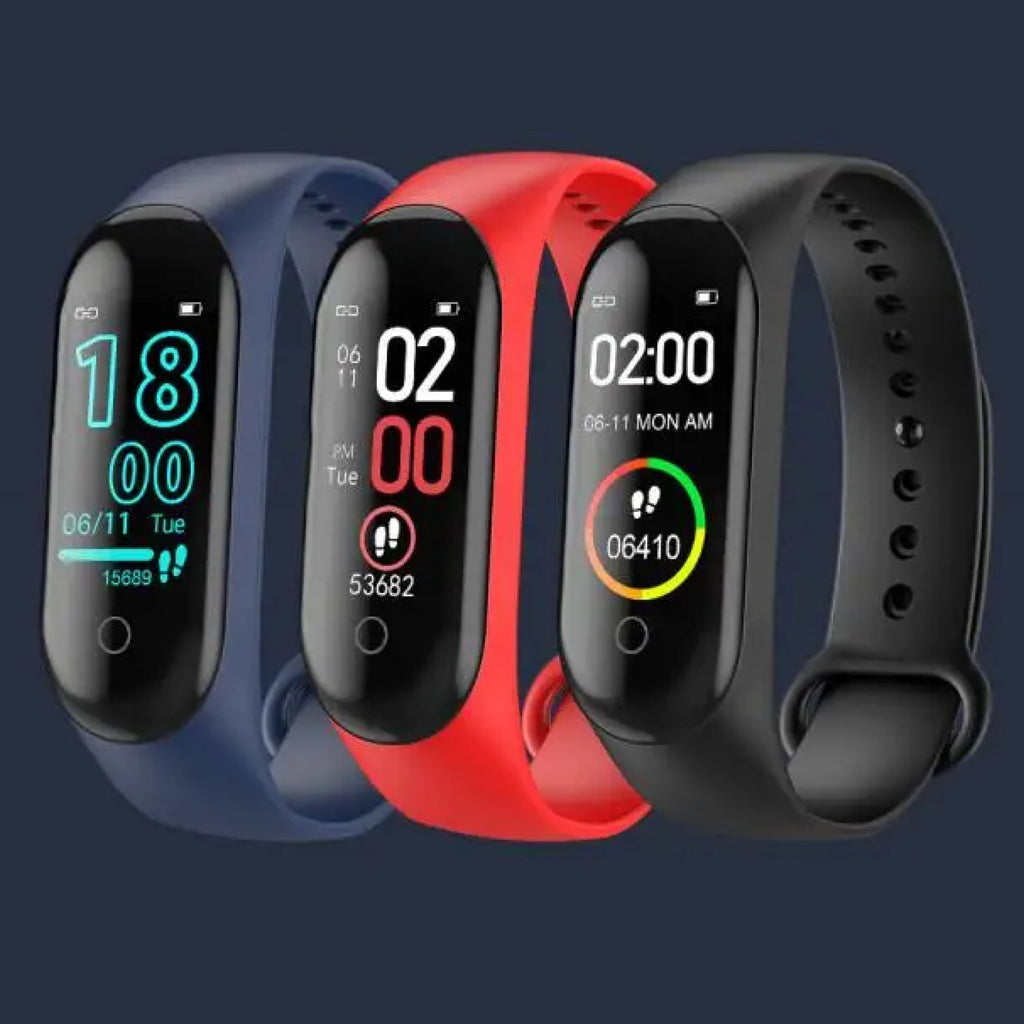 Smartwatch with blood pressure and heart rate monitor