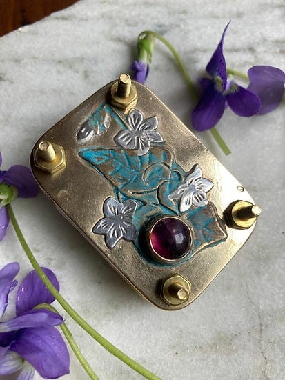 Miroken | Mini Flower Press | Compact Botanical Keepsake Maker | Portable Craft Tool