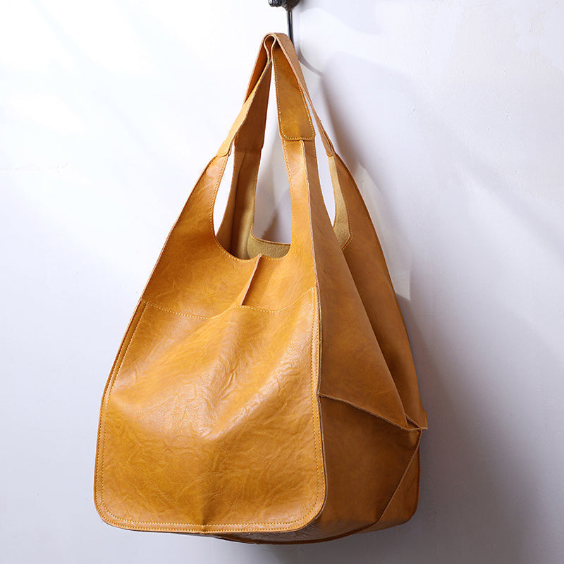 Oversized Leather Tote