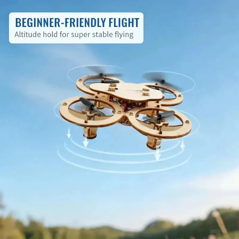 Kids DIY Wooden Drone Building Kit