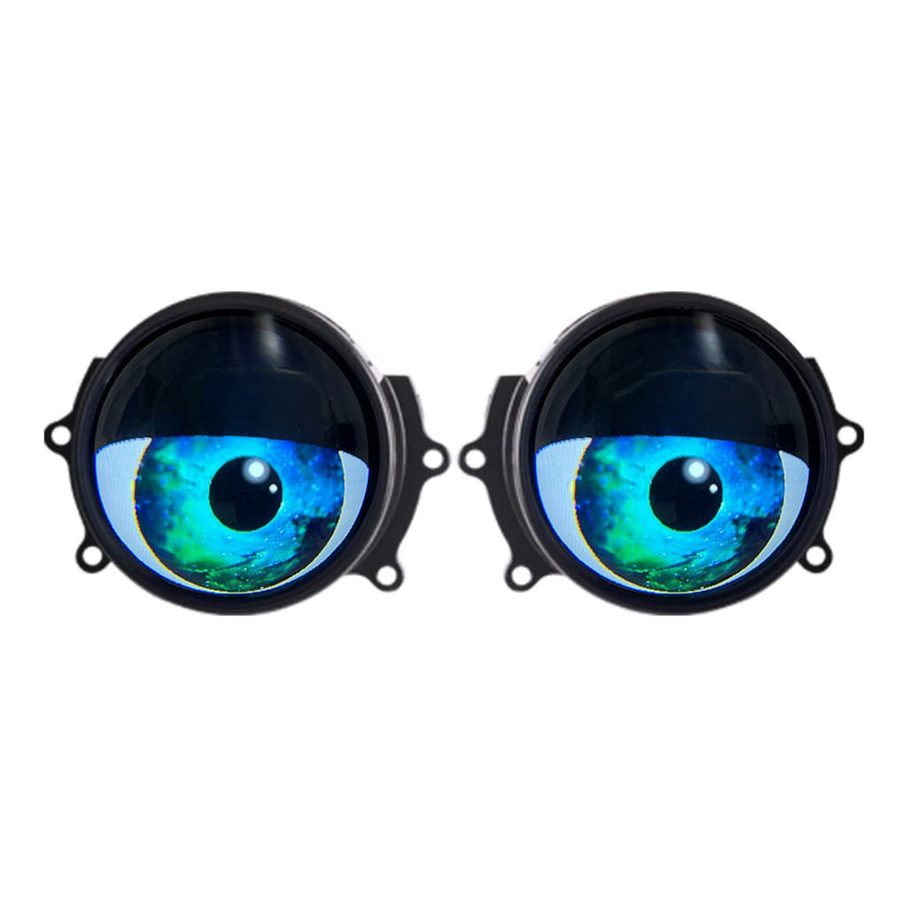 Synced Programmable Devil Eyes Lens