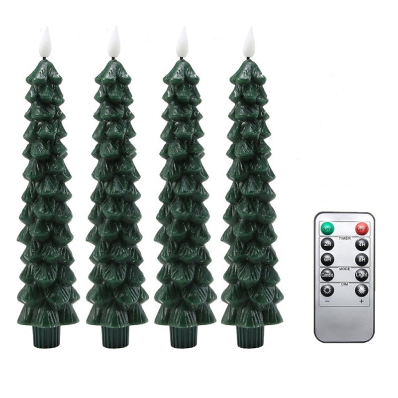 Yeouu | LED Christmas Tree Candles with Remote