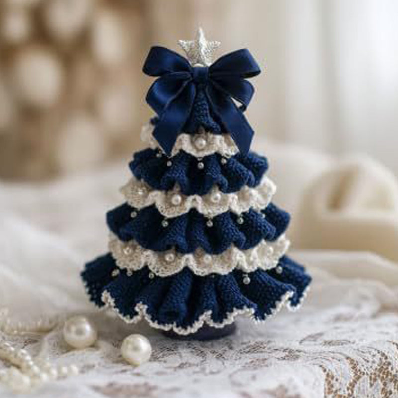 Yeouu | PearlPine – Elegant hand-crocheted Christmas trees