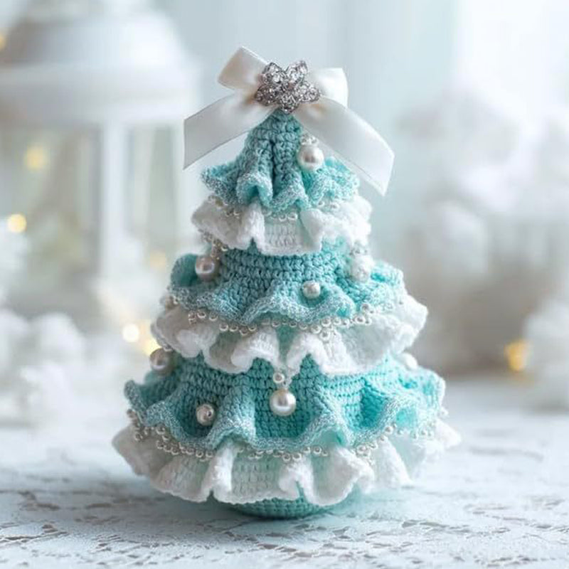 Yeouu | PearlPine – Elegant hand-crocheted Christmas trees