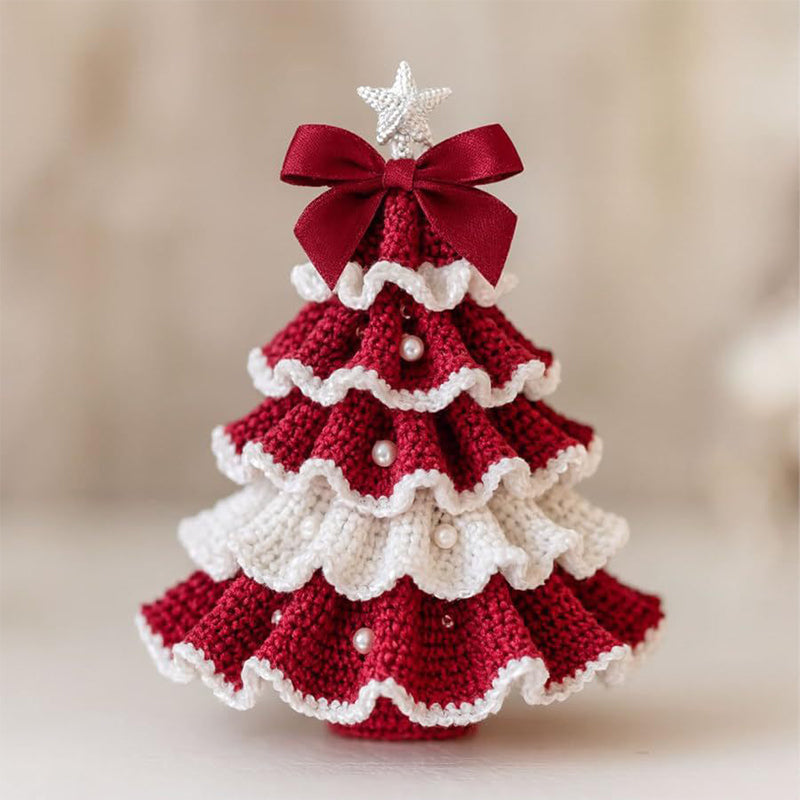 Yeouu | PearlPine – Elegant hand-crocheted Christmas trees