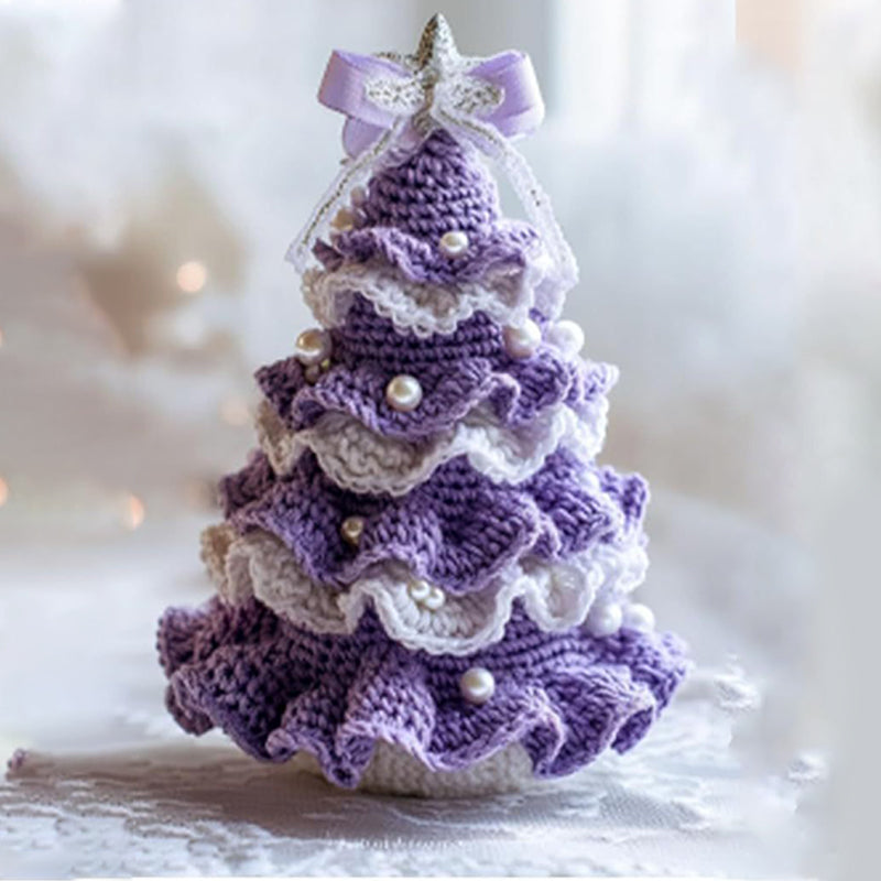 Yeouu | PearlPine – Elegant hand-crocheted Christmas trees
