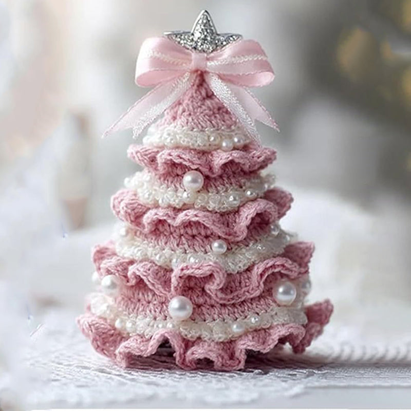 Yeouu | PearlPine – Elegant hand-crocheted Christmas trees