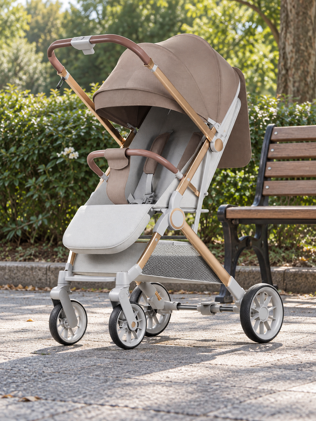 Turnabout Lightweight Reversible Baby Stroller