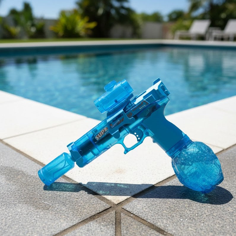 Electric Flame Effect Water Spray Blaster Toy Gun