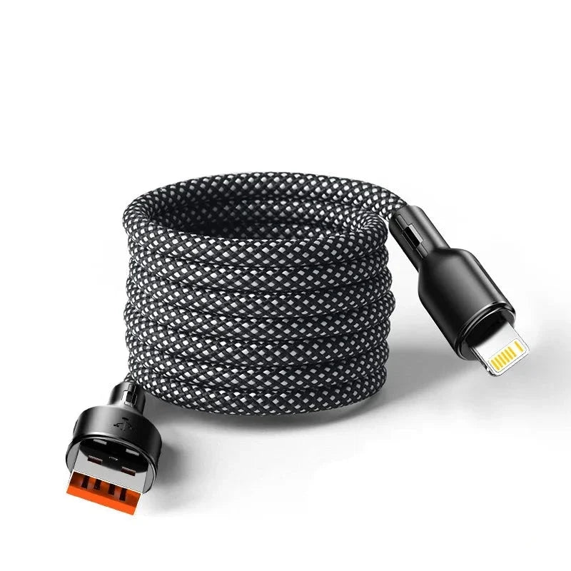 Magnetic Retractable Fast Charging Data Cable