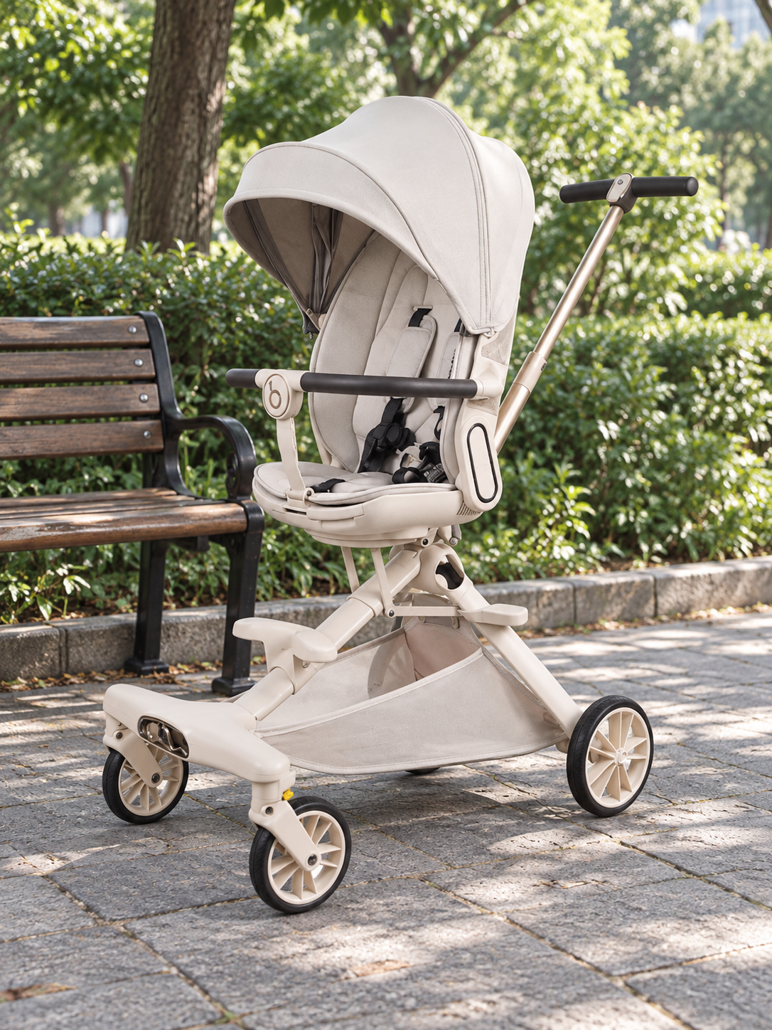 Vista Lane Reversible One-Click Folding Baby Stroller