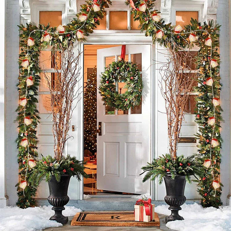 Yeouu | Wooden Christmas Houses with LED Lights - GlowHouse